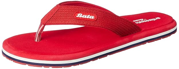 Bata Men ORTHORISE Grey Flip Flops
