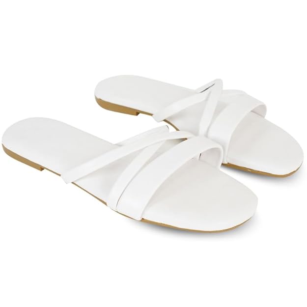 DFR Heel Casual Flip Flops Slippers for Girls Women,Cushioned Comfortable Chappals