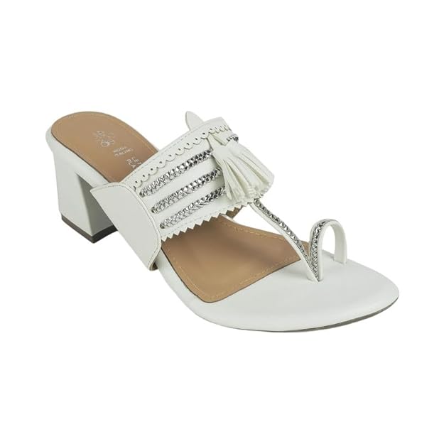 tresmode Kola Women's Dress Block Heel Sandals